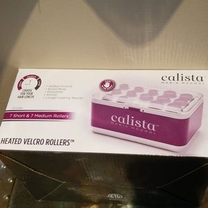 Velcro heated hot rollers